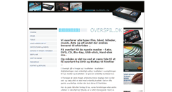 Desktop Screenshot of overspil.dk